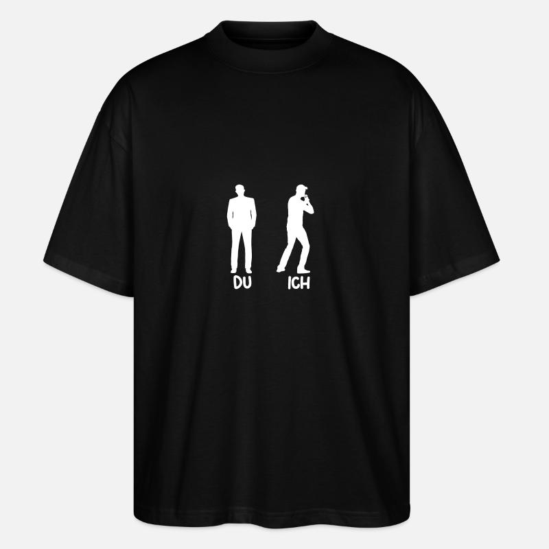 Harmonica Harmonica - Stanley/Stella Oversized Unisex Organic T-shirt Blaster 2.0 - black