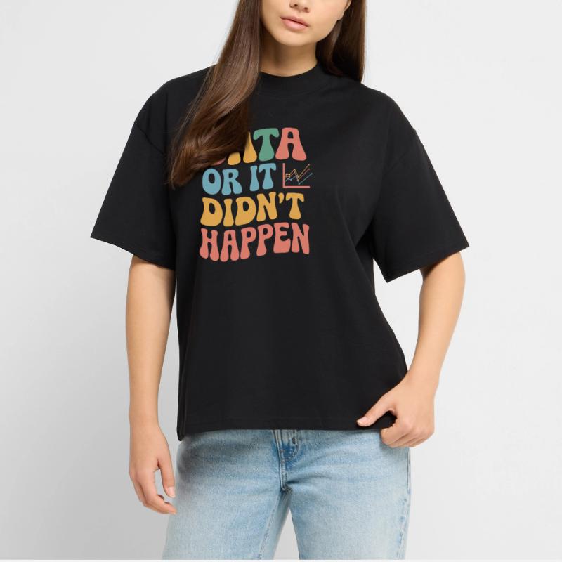 Data Analyst Data Scientist Data Engineer - T-shirt bio Blaster 2.0 coupe oversize Stanley/Stella Unisexe