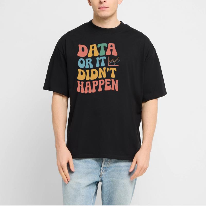 Data Analyst Data Scientist Data Engineer - T-shirt bio Blaster 2.0 coupe oversize Stanley/Stella Unisexe