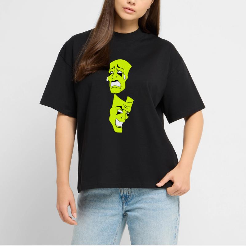 MASQUES Couleur variable T-shirt bio Blaster 2.0 coupe oversize Stanley/Stella Unisexe