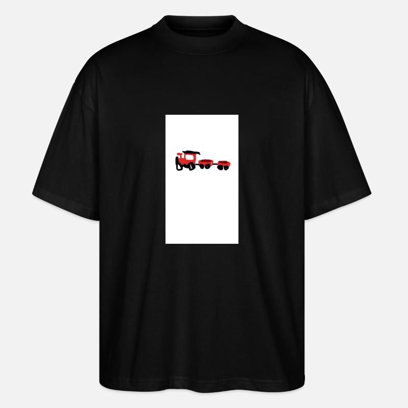 Chemin de fer - T-shirt bio Blaster 2.0 coupe oversize Stanley/Stella Unisexe - noir