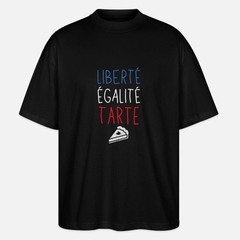 Libéré égalité tarte - T-shirt bio Blaster 2.0 coupe oversize Stanley/Stella Unisexe - noir