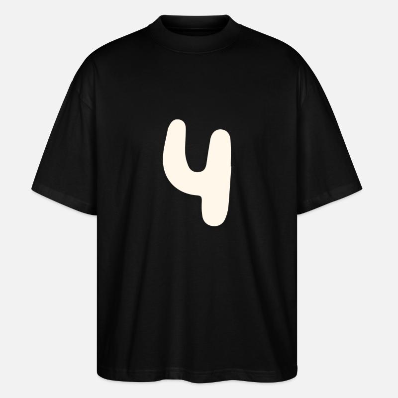 4 - T-shirt bio Blaster 2.0 coupe oversize Stanley/Stella Unisexe - noir