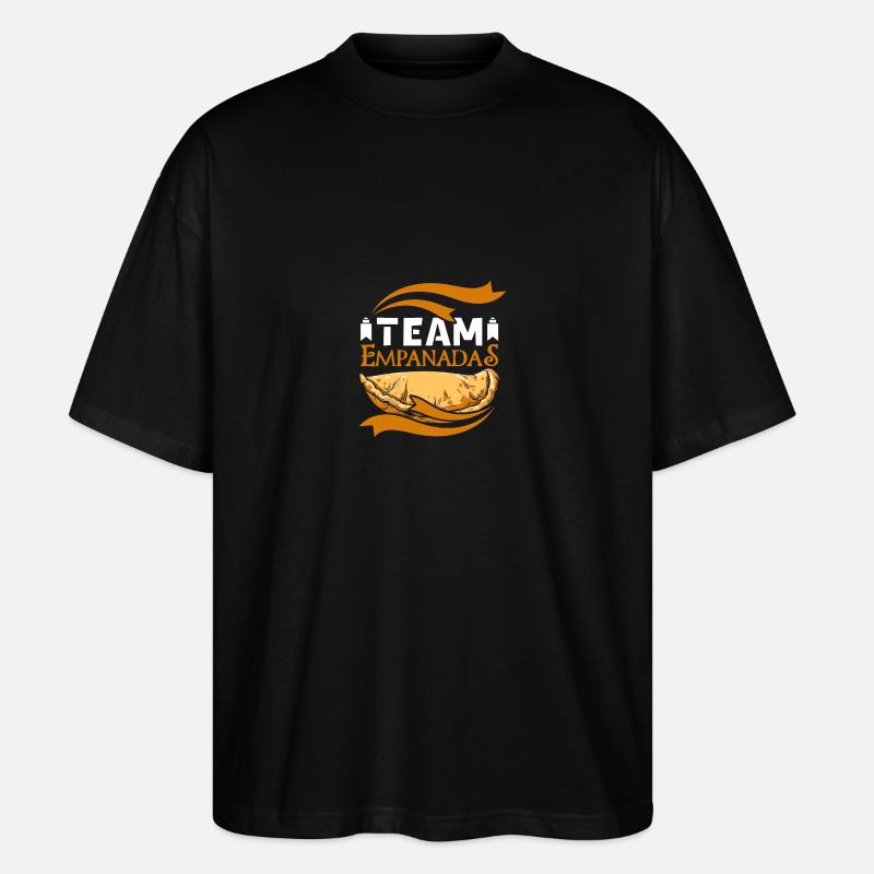 Team Empanadas - Stanley/Stella Oversized Unisex Organic T-shirt Blaster 2.0 - black