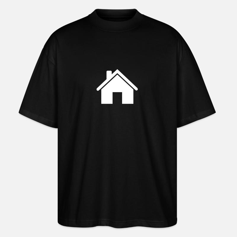 Haus - Stanley/Stella Oversized Unisex Bio T-Shirt Blaster 2.0 - Schwarz