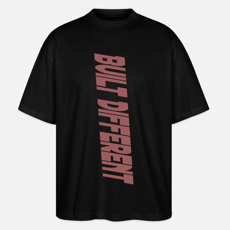 Construit différemment - T-shirt bio Blaster 2.0 coupe oversize Stanley/Stella Unisexe - noir