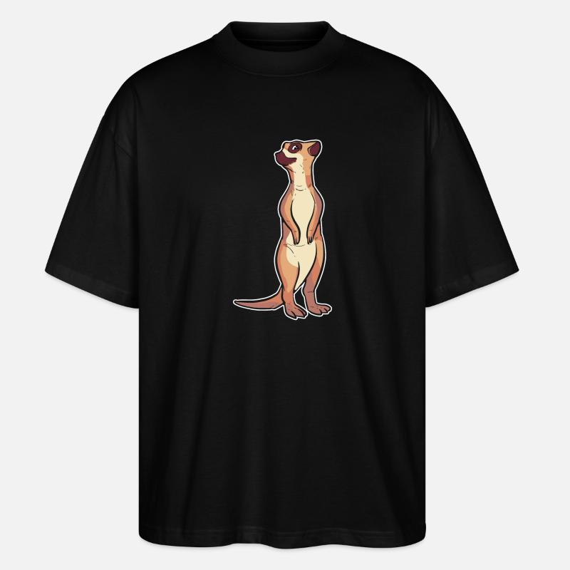 Suricate - T-shirt bio Blaster 2.0 coupe oversize Stanley/Stella Unisexe - noir