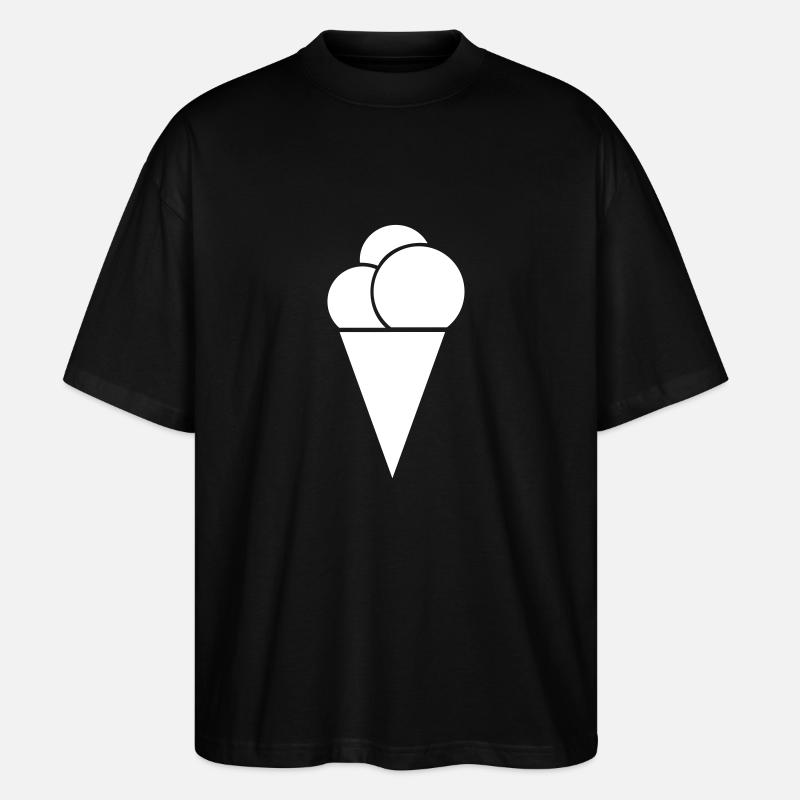 Eis - Stanley/Stella Oversized Unisex Bio T-Shirt Blaster 2.0 - Schwarz