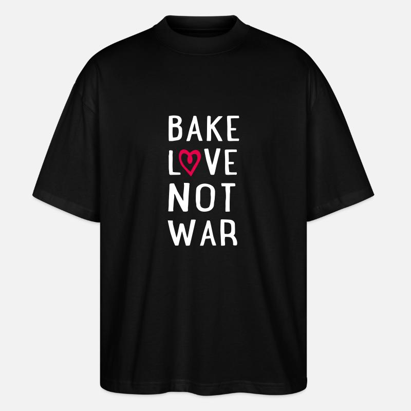 backen - Stanley/Stella Oversized Unisex Bio T-Shirt Blaster 2.0 - Schwarz