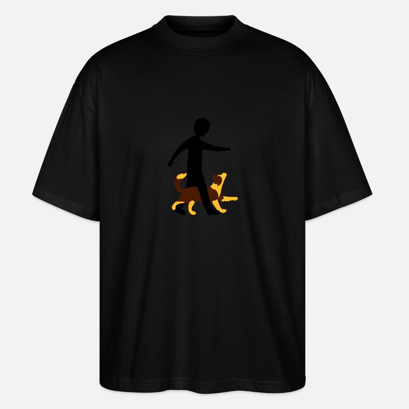 Dog Dancing 3-5 - Stanley/Stella Oversized Unisex Bio T-Shirt Blaster 2.0 - Schwarz