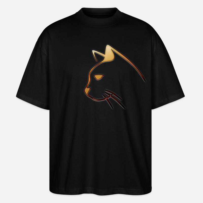 KATZE - Stanley/Stella Oversized Unisex Bio T-Shirt Blaster 2.0 - Schwarz