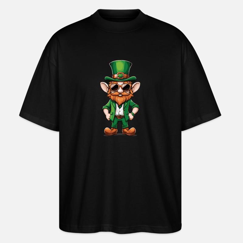 Cooler Kobold - Stanley/Stella Oversized Unisex Bio T-Shirt Blaster 2.0 - Schwarz
