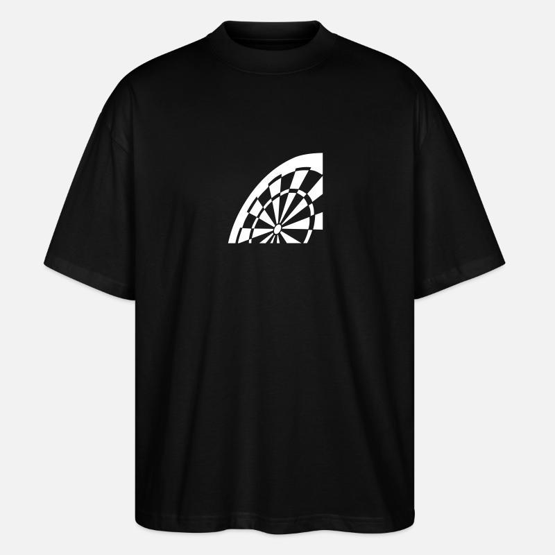 Darts - Stanley/Stella Oversized Unisex Bio T-Shirt Blaster 2.0 - Schwarz
