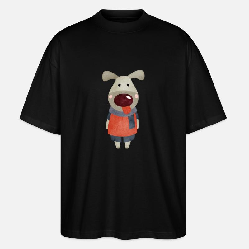 Elvis - Stanley/Stella Oversized Unisex Bio T-Shirt Blaster 2.0 - Schwarz