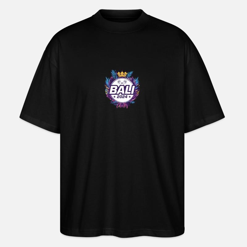 Bali 2024 - T-shirt bio Blaster 2.0 coupe oversize Stanley/Stella Unisexe - noir