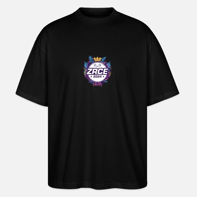 Zrce 2024 - Stanley/Stella Oversized Unisex Bio T-Shirt Blaster 2.0 - Schwarz