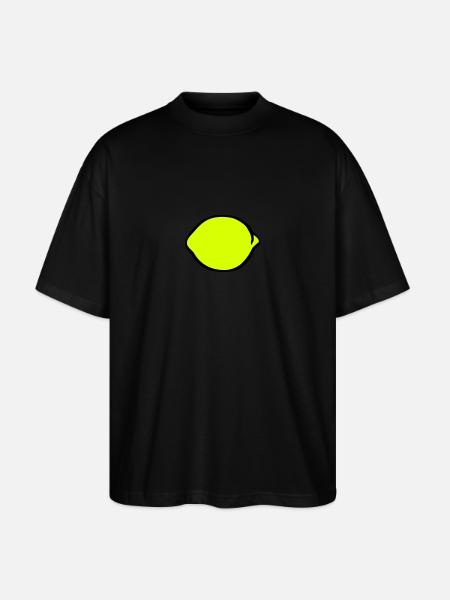 Citron - T-shirt bio Blaster 2.0 coupe oversize Stanley/Stella Unisexe - noir
