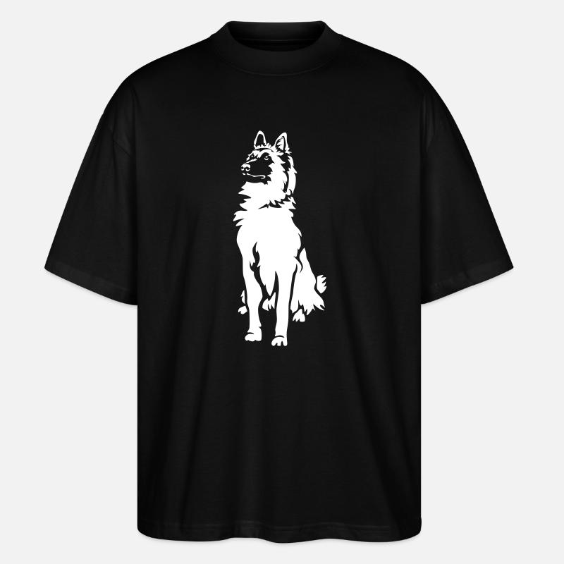 Tervueren "Black Edition" - Stanley/Stella Oversized Unisex Bio T-Shirt Blaster 2.0 - Schwarz