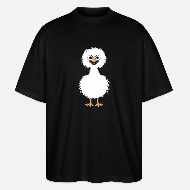 Strauß - Stanley/Stella Oversized Unisex Bio T-Shirt Blaster 2.0 - Schwarz