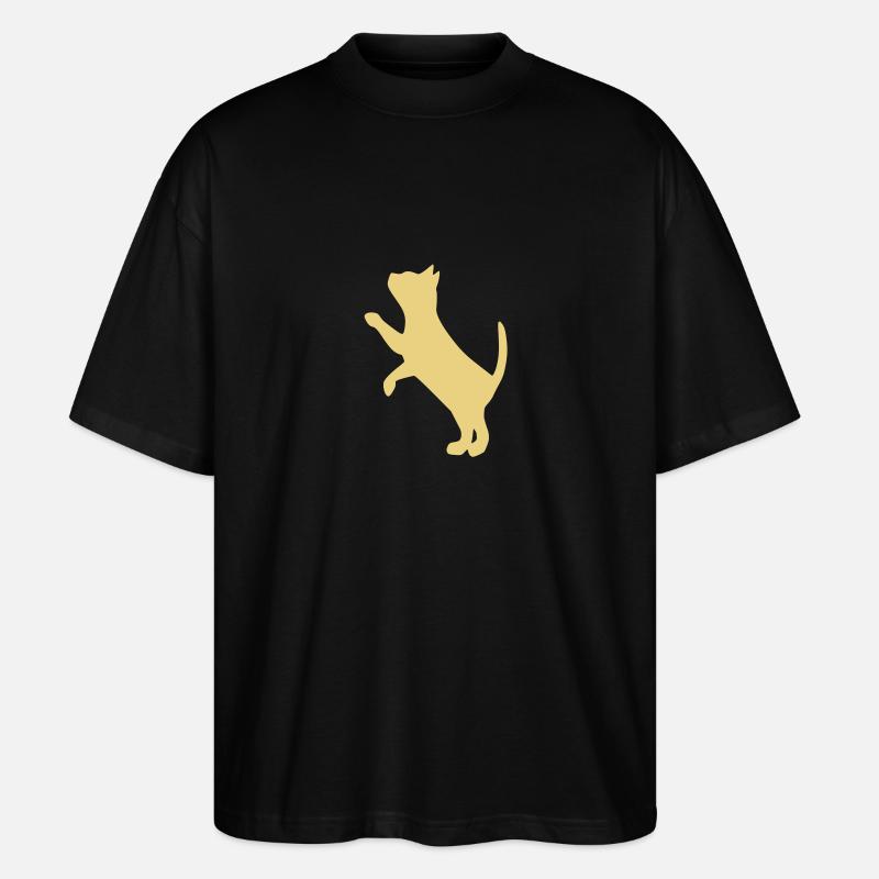cat2 - T-shirt bio Blaster 2.0 coupe oversize Stanley/Stella Unisexe - noir