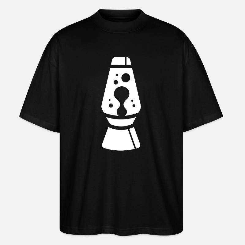 Relax Base Lava Lamp - Stanley/Stella Oversized Unisex Bio T-Shirt Blaster 2.0 - Schwarz