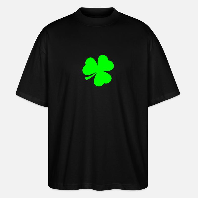 irish - Stanley/Stella Oversized Unisex Bio T-Shirt Blaster 2.0 - Schwarz
