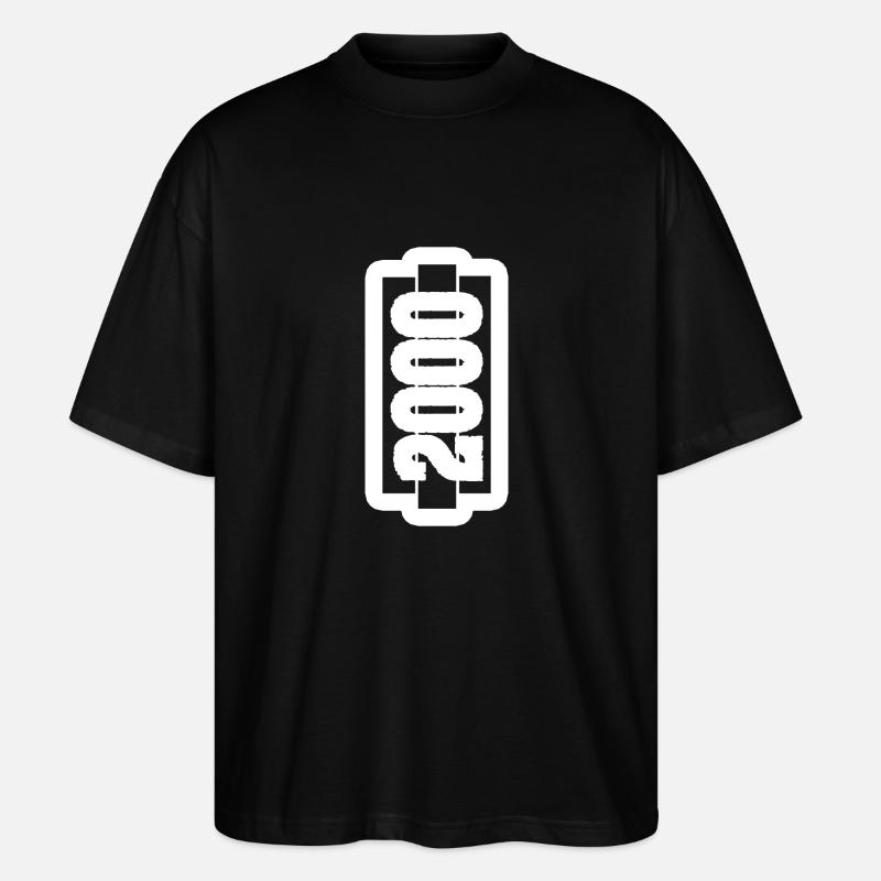 2000 - Stanley/Stella Oversized Unisex Bio T-Shirt Blaster 2.0 - Schwarz
