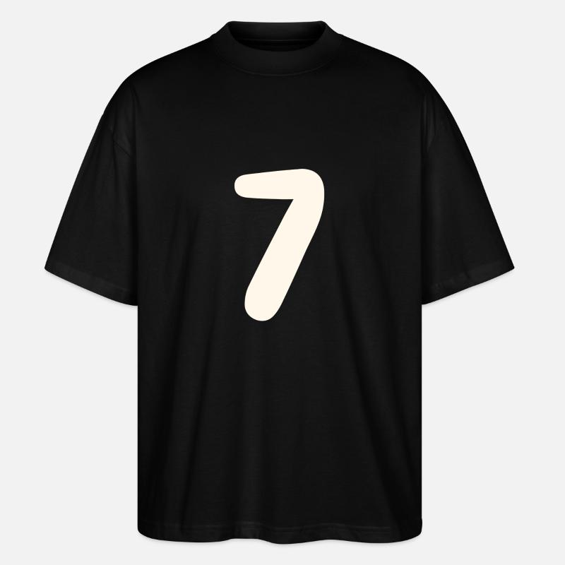 7 - Stanley/Stella Oversized Unisex Bio T-Shirt Blaster 2.0 - Schwarz