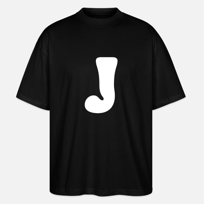 J - Stanley/Stella Oversized Unisex Bio T-Shirt Blaster 2.0 - Schwarz