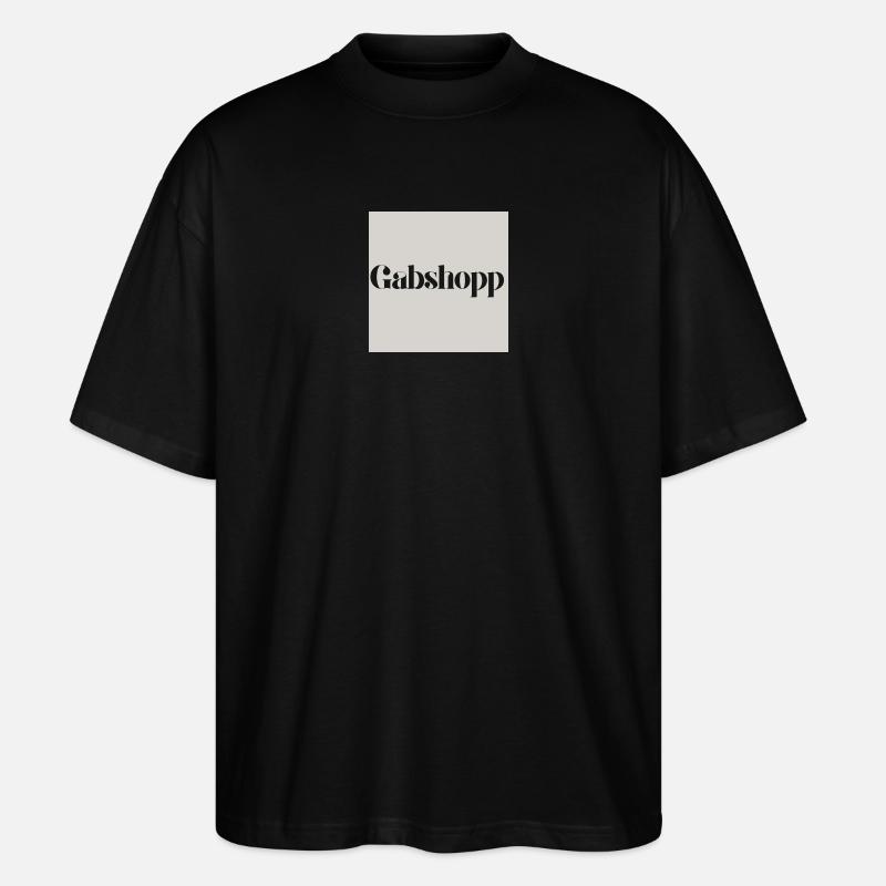 logo - Stanley/Stella Oversized Unisex Organic T-shirt Blaster 2.0 - black