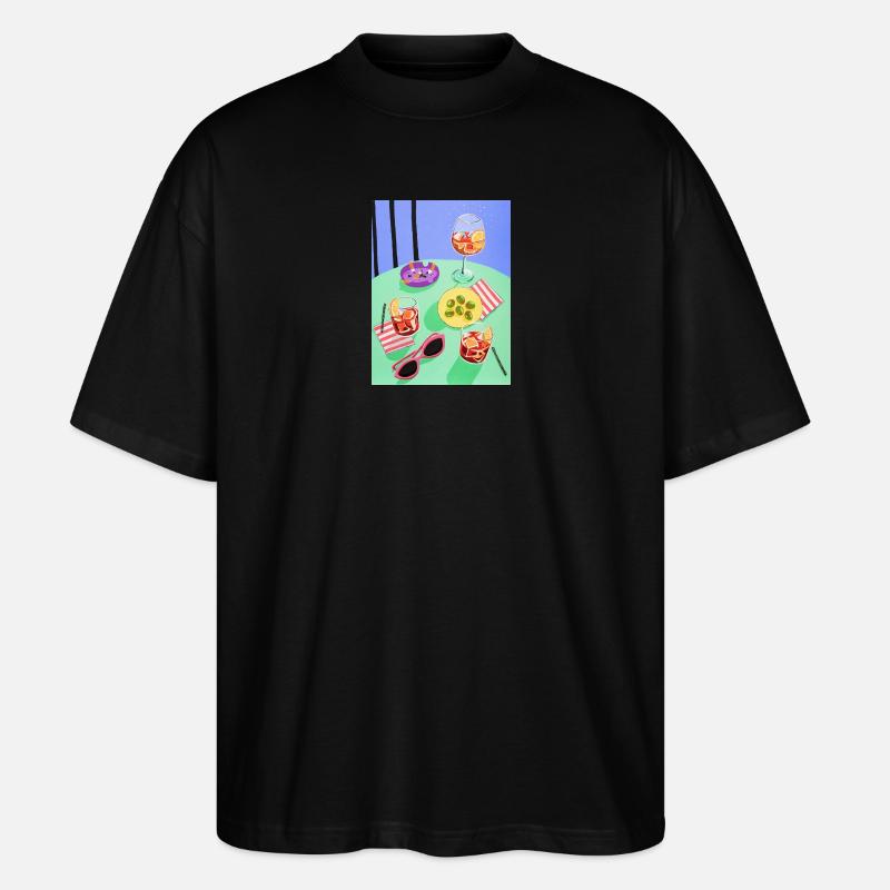Eine Lebensweise - Stanley/Stella Oversized Unisex Bio T-Shirt Blaster 2.0 - Schwarz
