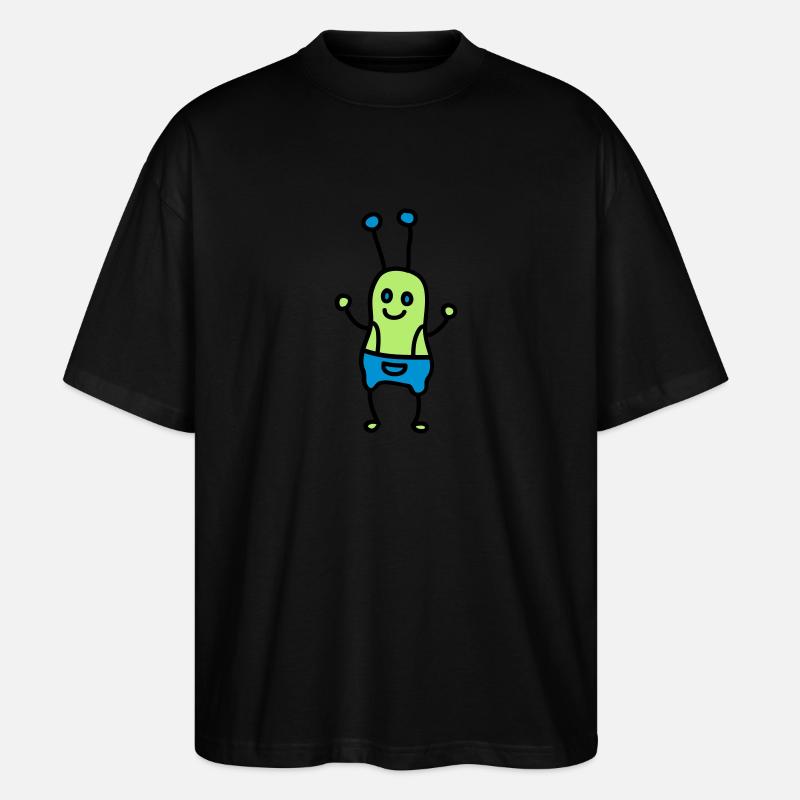 Doux insectes / Alien 3 - T-shirt bio Blaster 2.0 coupe oversize Stanley/Stella Unisexe - noir