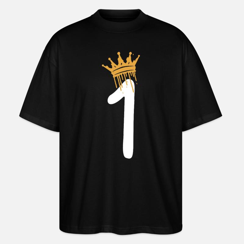 1 - Stanley/Stella Oversized Unisex Bio T-Shirt Blaster 2.0 - Schwarz