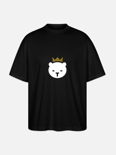Berliner Bär - Stanley/Stella Oversized Unisex Organic T-shirt Blaster 2.0 - black