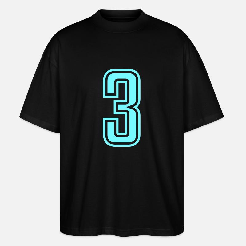 3 - T-shirt bio Blaster 2.0 coupe oversize Stanley/Stella Unisexe - noir