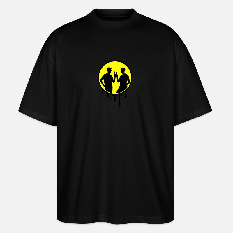 Team Group Celebrations - Stanley/Stella Oversized Unisex Organic T-shirt Blaster 2.0 - black