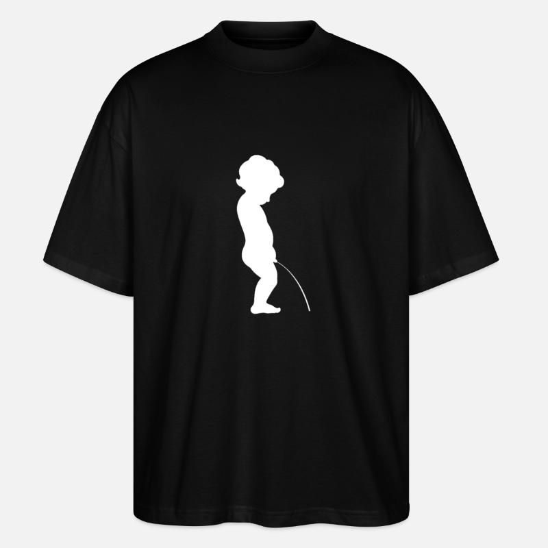 whiteman - T-shirt bio Blaster 2.0 coupe oversize Stanley/Stella Unisexe - noir