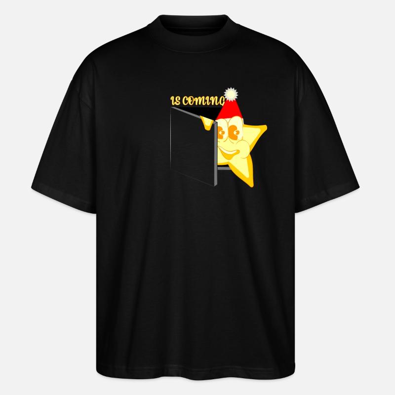 KOMMT - Stanley/Stella Oversized Unisex Bio T-Shirt Blaster 2.0 - Schwarz