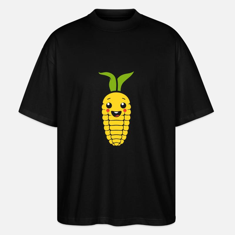 épi de maïs - T-shirt bio Blaster 2.0 coupe oversize Stanley/Stella Unisexe - noir