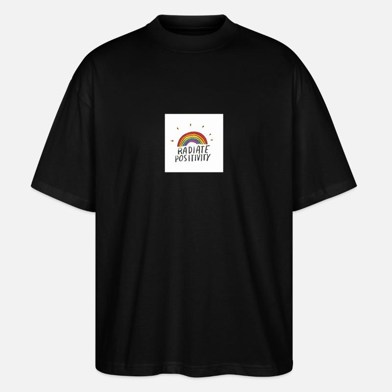 Logo - Stanley/Stella Oversized Unisex Bio T-Shirt Blaster 2.0 - Schwarz
