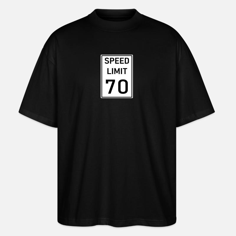 70 - Stanley/Stella Oversized Unisex Bio T-Shirt Blaster 2.0 - Schwarz
