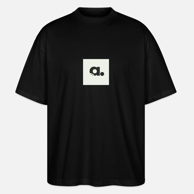 Personalisiert - Stanley/Stella Oversized Unisex Bio T-Shirt Blaster 2.0 - Schwarz