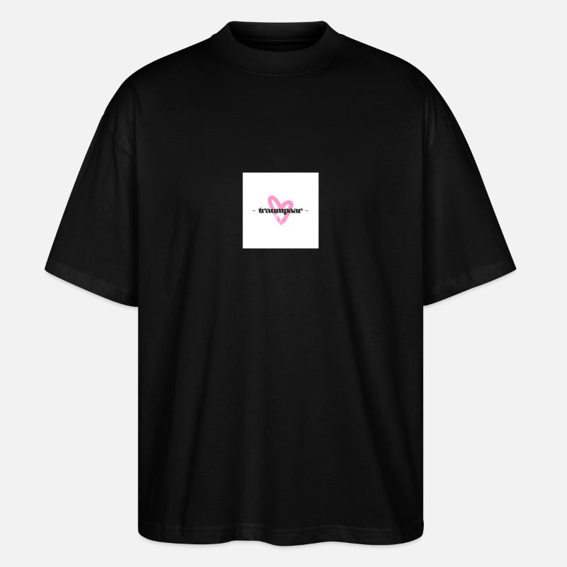 Couple de rêve 2024 - T-shirt bio Blaster 2.0 coupe oversize Stanley/Stella Unisexe - noir