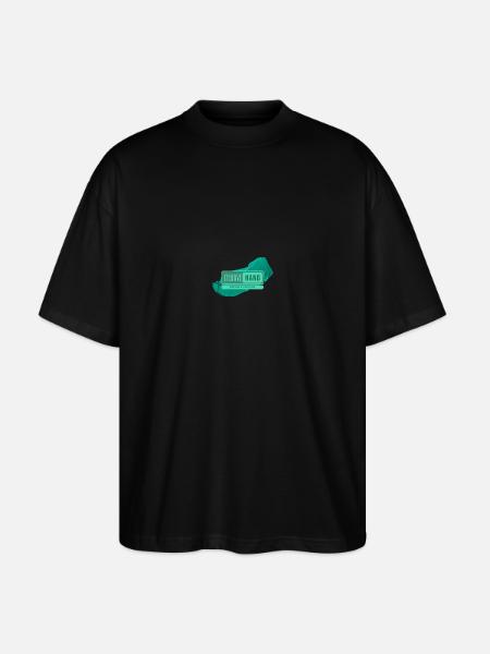 Farblogo - CreativeHand - Stanley/Stella Oversized Unisex Bio T-Shirt Blaster 2.0 - Schwarz