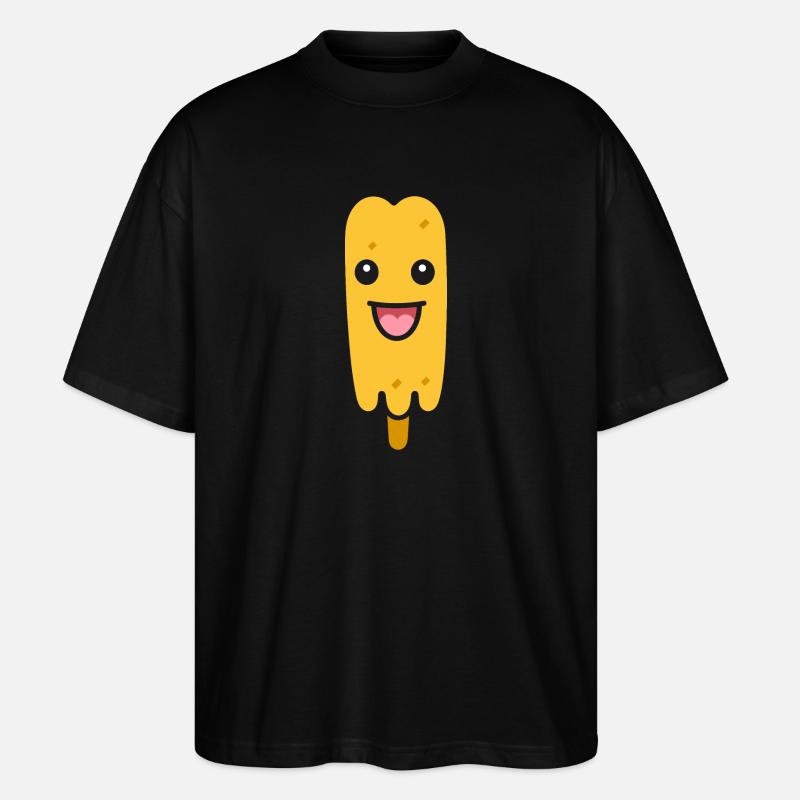 Mais Hundefutter - Stanley/Stella Oversized Unisex Bio T-Shirt Blaster 2.0 - Schwarz