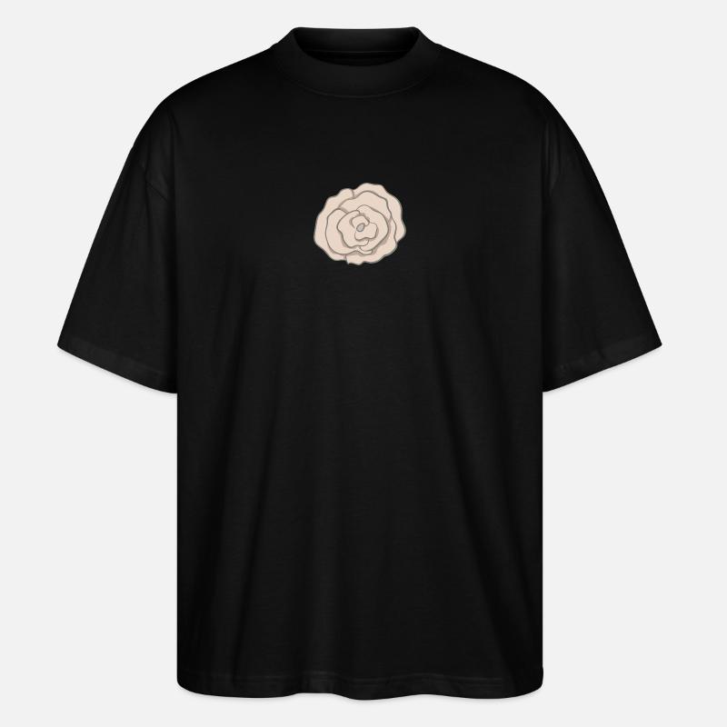 Blume - Stanley/Stella Oversized Unisex Bio T-Shirt Blaster 2.0 - Schwarz