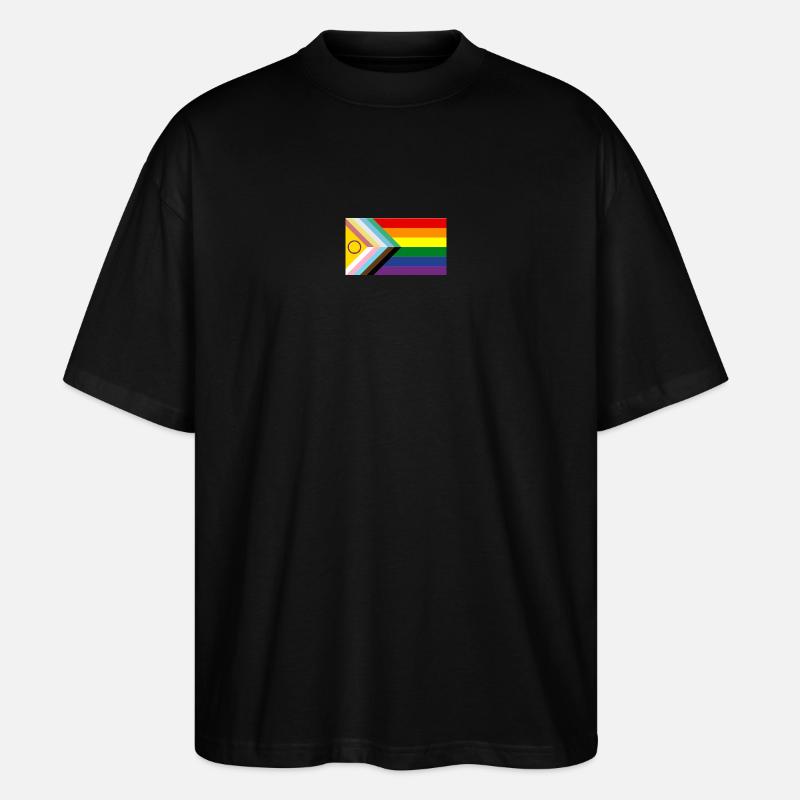 Disability Pride - Stanley/Stella Oversized Unisex Bio T-Shirt Blaster 2.0 - Schwarz