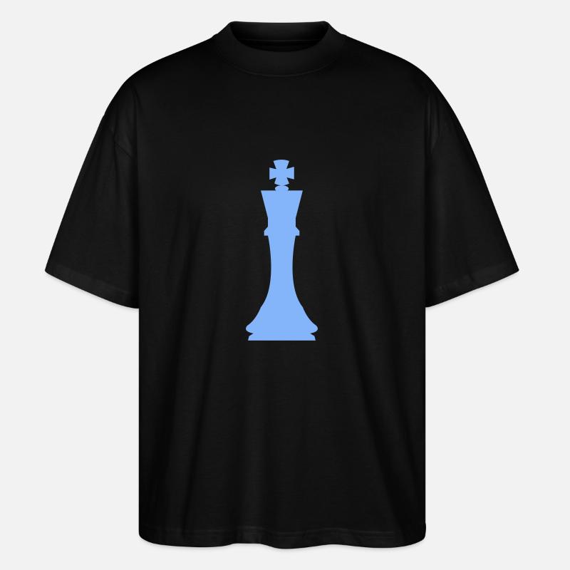 Roi des échecs - T-shirt bio Blaster 2.0 coupe oversize Stanley/Stella Unisexe - noir