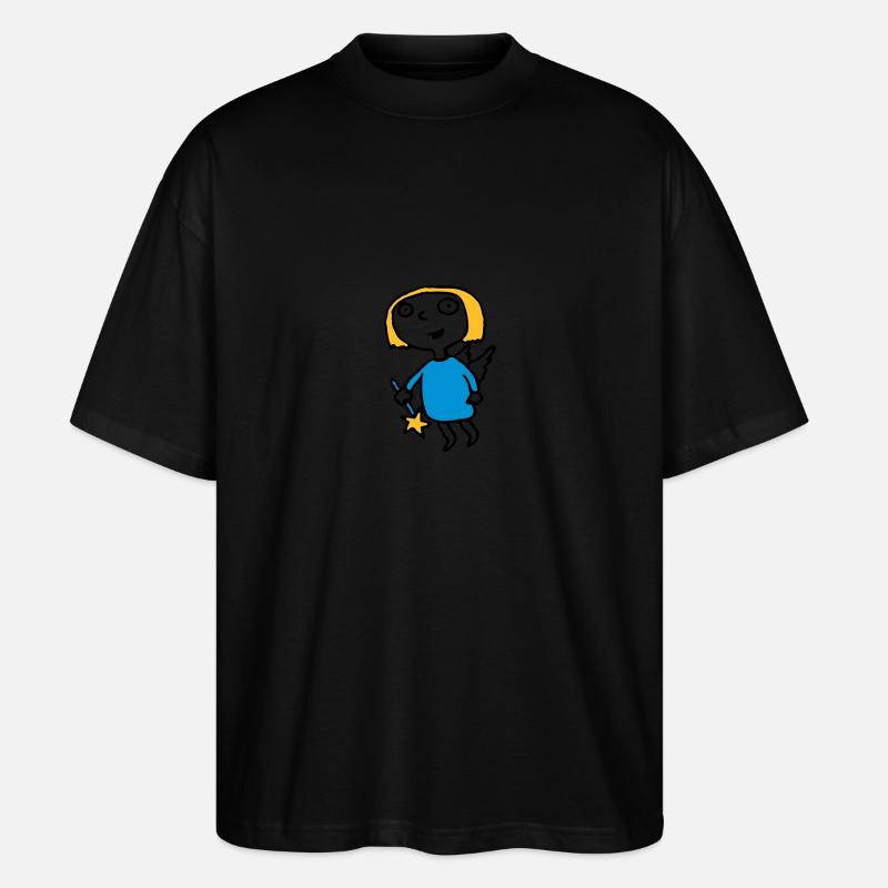 little_fairy_052012e_3c - Stanley/Stella Oversized Unisex Bio T-Shirt Blaster 2.0 - Schwarz