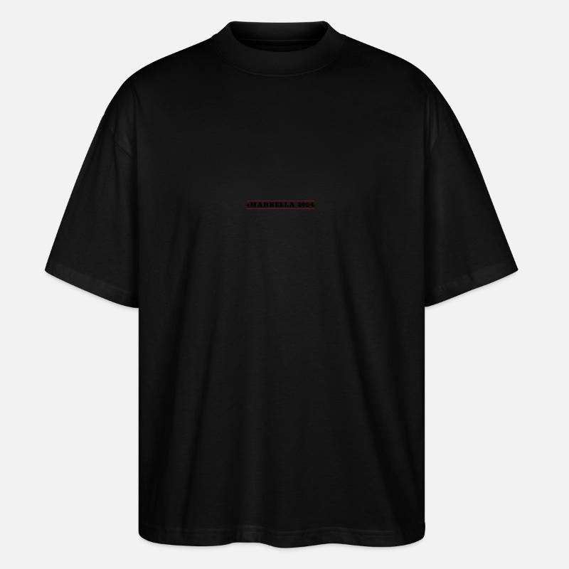 Marbella 2024 - Stanley/Stella Oversized Unisex Bio T-Shirt Blaster 2.0 - Schwarz